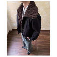 2025新款冬季棉服棉衣男生加厚保暖面包服运动休闲潮牌帅气外套，男装棉衣，星座506A