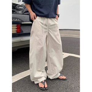 WE1686-P42休闲工装裤男士夏季新款日系青少年,男马丁鞋搭配图图片