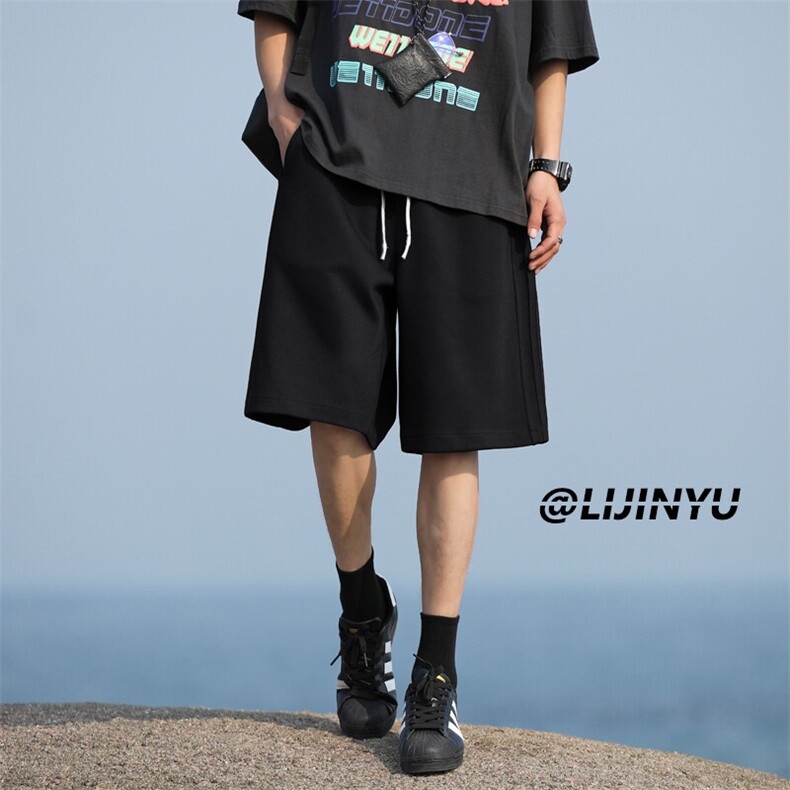 重磅舒适夏季短裤潮牌宽松五分裤舒适挺括有型XD1730-特批-27控48,男装牛仔裤,星座718