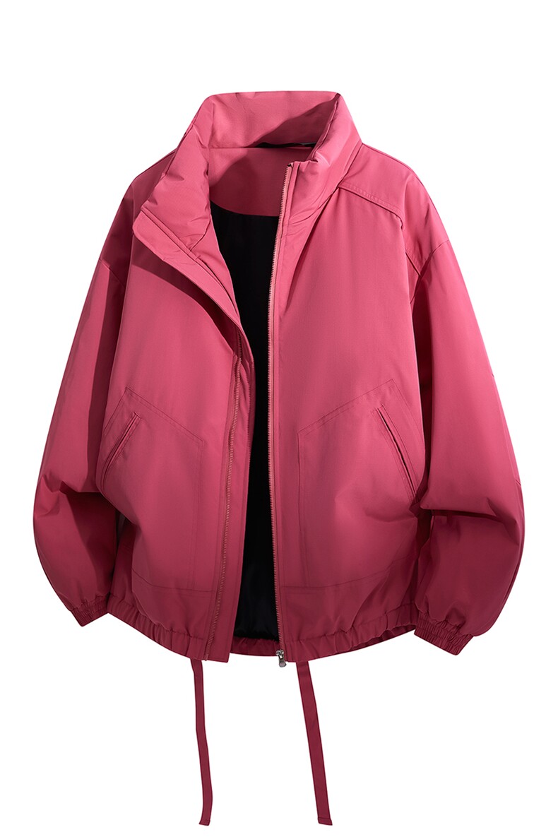 冬季美拉德立领棉服潮流百搭纯色棉衣撞色棉服外套HY8822-P75,男装棉衣,星座610B-1