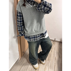 特P33无差价新款春秋百搭时尚简约设计马甲-HN4009非网图，男装背心/马甲，电商A003