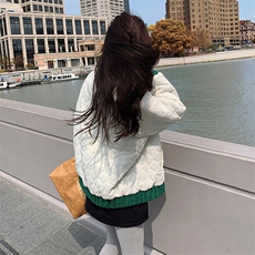 【新款】两面穿高品质宽松撞色羊羔毛外套802-P165-K248，女装毛呢外套，浙宝189