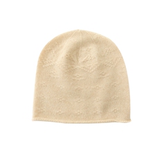 羊绒帽子女士手工编织保暖护耳毛线帽时尚休闲百搭贝雷帽，帽子，轩妮羊绒