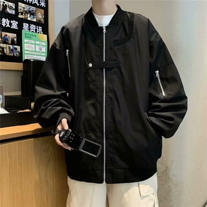 美式夹克男士韩版潮流棒球服帅气百搭2024秋冬ins外套W5085-P58图片