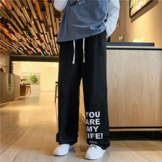 k1008-p55-控78M-5XL拉链拼色黄泥在高阶宽松大码牛仔裤cityboy，男装牛仔裤，星座116