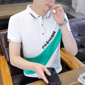 23夏季新款青年短袖时尚男韩版修身短袖翻领半袖POLO衫T3256-P33