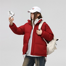 2025日系新款立领保暖防风防水棉衣面包服外套男女同款XY2276-P50，男装棉衣，星座717