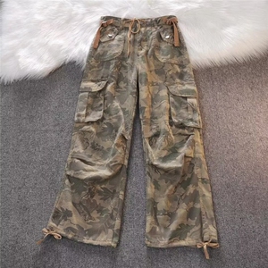 785-P58 785原版质量迷彩阔腿裤图片