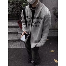 高质量复古高领双拉链针织衫毛衣MY070-P60，男装针织衫/毛衣，星座313A(原308A-2)