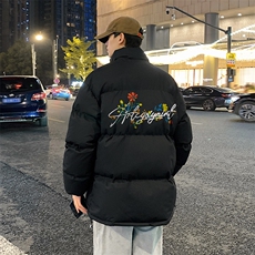 港风抖音直播得物高品质宽松面包服棉衣外套M1162P65，男装棉衣，电商C408-1(原B339-1)