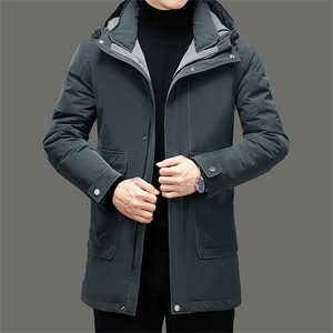 羽绒服新款男士连帽潮流时尚休闲保暖羽绒服外套男装DDCQ926-P310图片