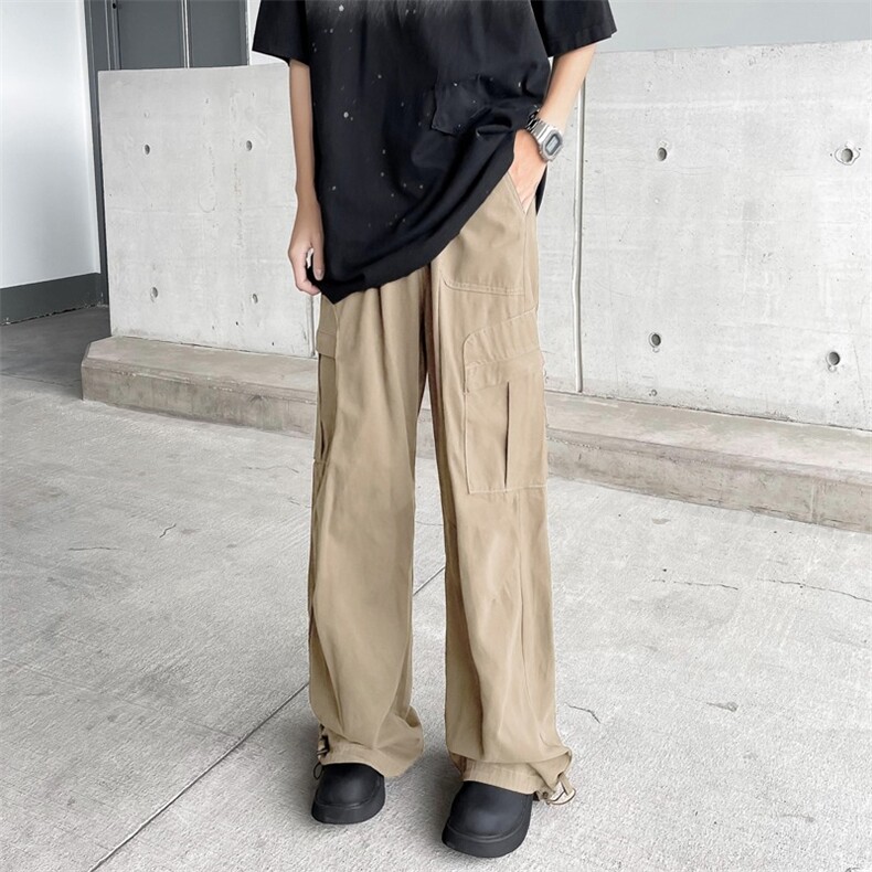 美式直筒工装男休闲裤 B845 P50图片
