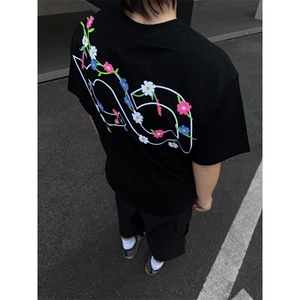 原版刺绣纯棉短袖ZX0309-P30图片