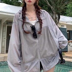 2025户外薄款防晒衣女生夏季透气运动百搭外套防紫外线防晒服旅游，男装防晒衣，星座1210-1