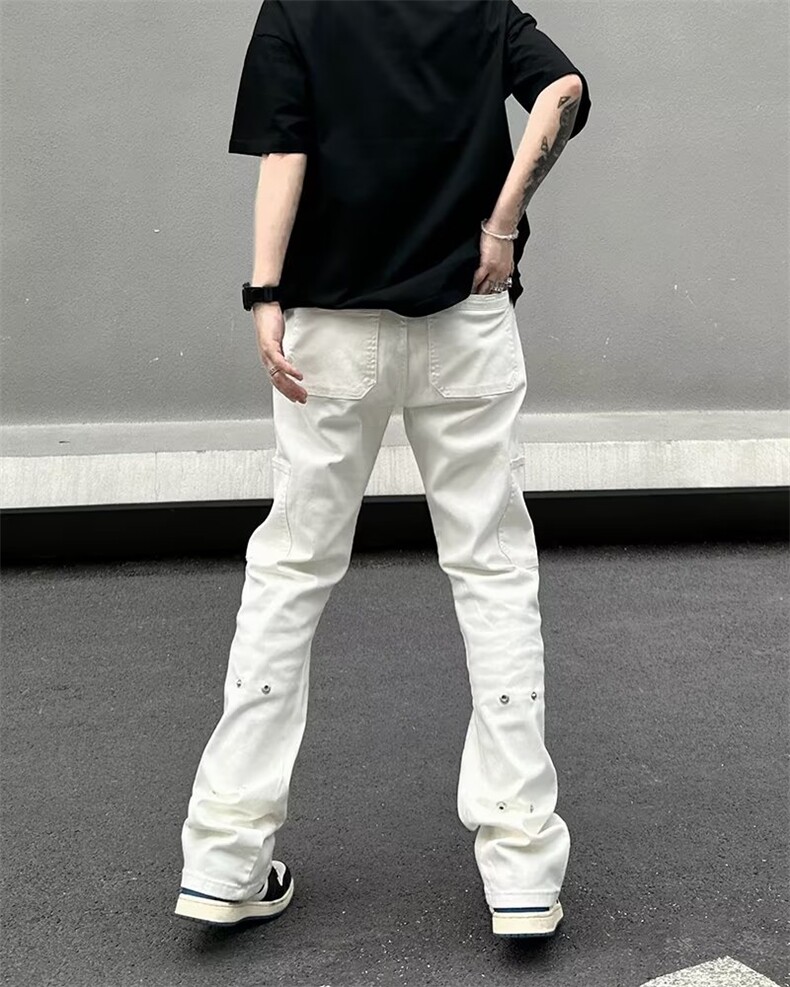 美式牛仔裤男春秋新款休闲直筒裤NC23P43,男装牛仔裤,星座1116-2