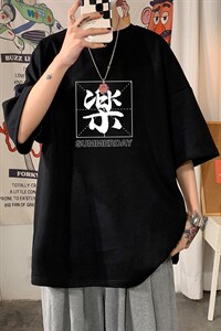 DX17197- P20 纯短袖t恤男大码半袖打底衫宽松体恤衫 港风图片