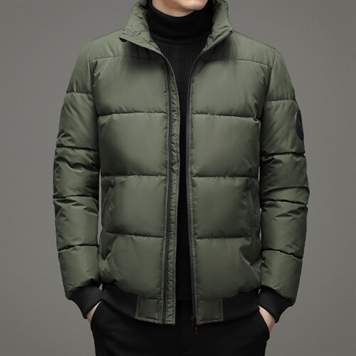 冬季潮流男新款保暖纯色连帽外套棉衣休闲棉服面包服ZG2822-P95，男装棉衣，电商B212（原钱塘6029）