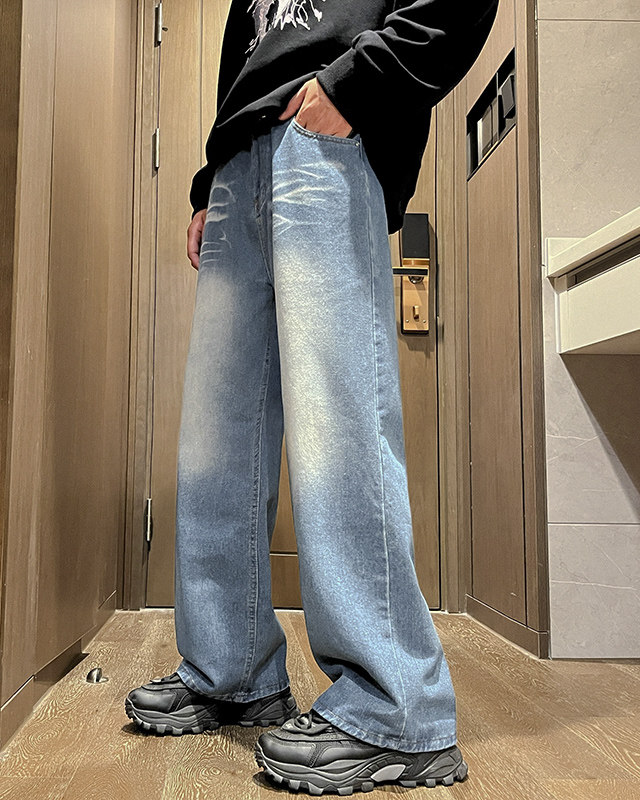 23秋冬抖音高品质牛仔裤现货N358P55M-XXL,男装牛仔裤,星座712