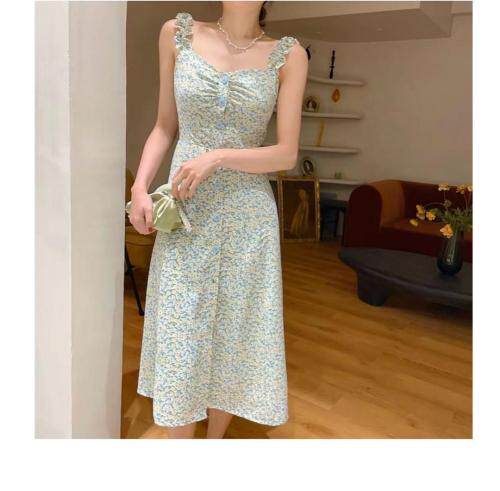 吊带裙，女装背心吊带，街米