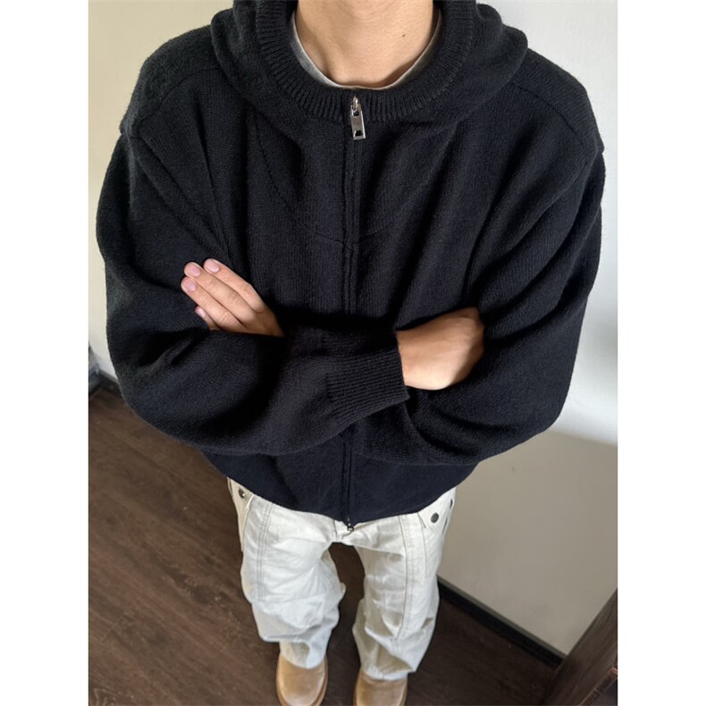 潮流流行原宿ins时尚文艺气质日系慵懒简约开衫毛衣MY5621,男装针织衫/毛衣,星座516A