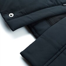 冬季中年休闲羽绒服连帽可脱卸男长款加厚冬装外套HM2198-P340，男装羽绒服，电商B212（原钱塘6029）
