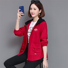 小香风灯芯绒外套女2024年秋季新款宽松50妈妈30岁40减龄短款风衣，女装短外套，姿萝菲