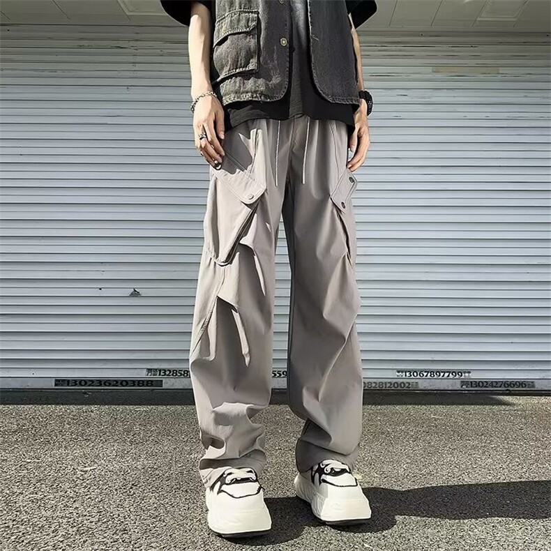夏季高品质原版工艺工装裤休闲潮流大口袋个性K892p48,男装工装外套,星座1013