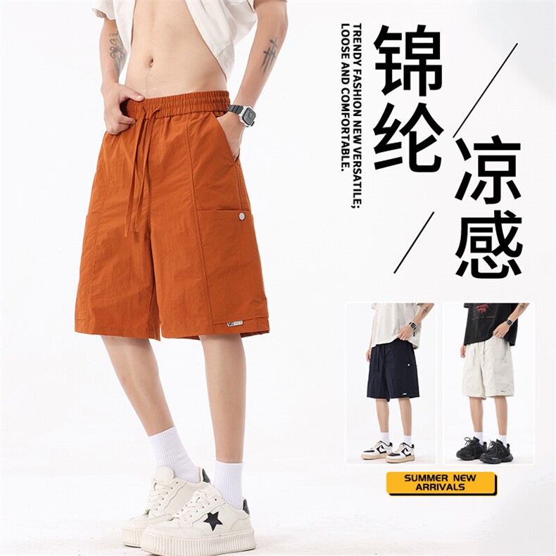 抖音品质短裤五分裤休闲百搭速干超薄冰丝A146-GY528特p25量大优,男装牛仔裤,HDA146