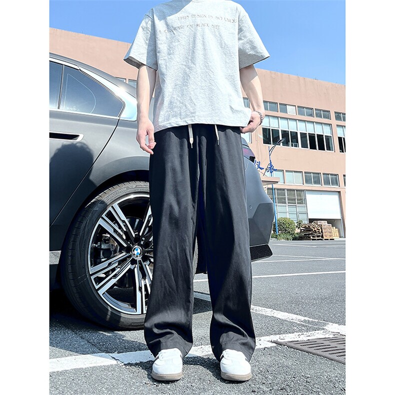 D-A178-NZ001P502025春夏季莱塞尔休闲裤阔腿裤男,男装休闲裤,电商A178