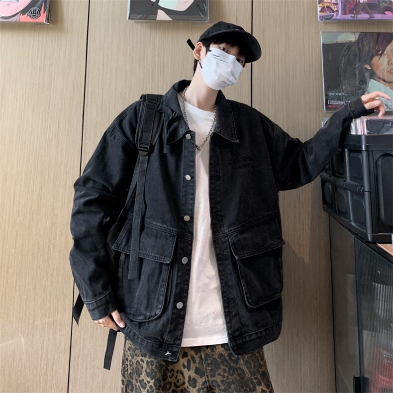 秋季新款美式复古夹克水洗外套JB801P60,男装夹克,星座1116-2