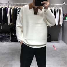 JY687-P60新款开衫毛衣美式复古休闲慵懒风V领针织衫，男装针织衫/毛衣，星座1501-3