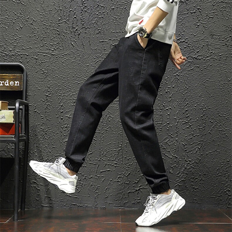 男日系大码束脚春秋弹力牛仔裤28-42码5032-1_5112P50,男装牛仔裤,星座1516-1