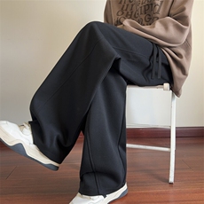 秋冬加绒休闲裤男弯刀裤纯色卫裤K9280-特P35加绒P42控68加绒控78，男装休闲裤，星座209-2