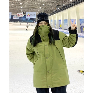 加厚冲锋衣棉衣可拆卸三合一两件套登山服外套A061-AJ00490特P115图片