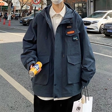 潮流夹克潮男春季连帽外套HY12P71，男装夹克，星座1116-2