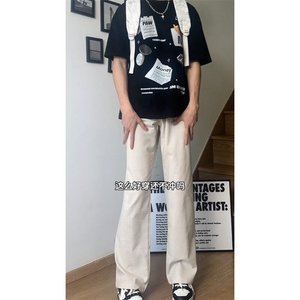现货！棉麻透气垂感休闲西裤抖音得物可送样A061-XK80039-特批45图片