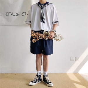 【2025春夏】JK制服海军水手服套装小披肩班服集体服团体服男女图片