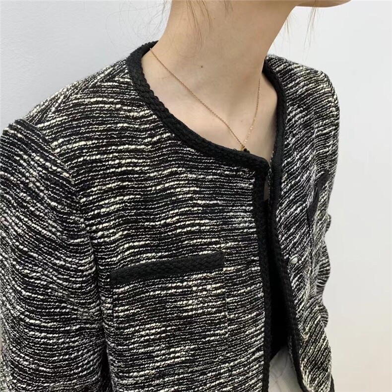 【素妮】2022春款扎线小香外套，其它，素妮