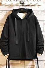 2021秋季砖墙大码男新日系连帽抽绳套头宽松夹克外套潮J6011-P65，男装夹克，电商A001