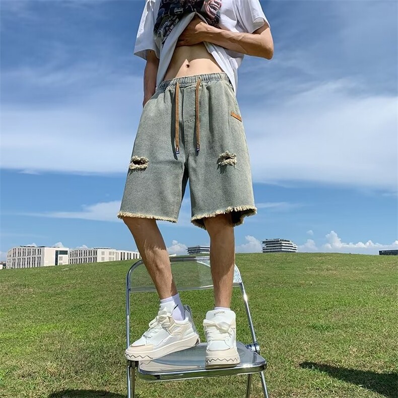 青春流行ins男直筒水洗牛仔裤NT14P35,男装牛仔裤,星座1116-2