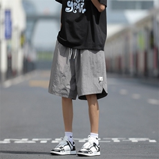 现货夏季宽松百搭机能工装五分裤男日系cityboy休闲裤K6998-P25，男装休闲裤，星座512-3