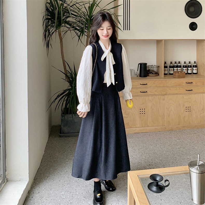 【现货】20256高品质连衣裙三件套2C059-2515P175K238,女装套装/套裙,2C059