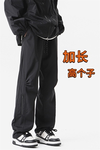 春季加长版高个子冲锋裤男户外登山裤115CM直筒美式188工装KZ019图片