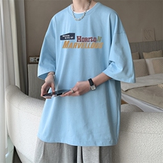 230g重磅纯棉短袖t恤男大码半袖半截袖DX17384-P20，男装T恤，电商A040