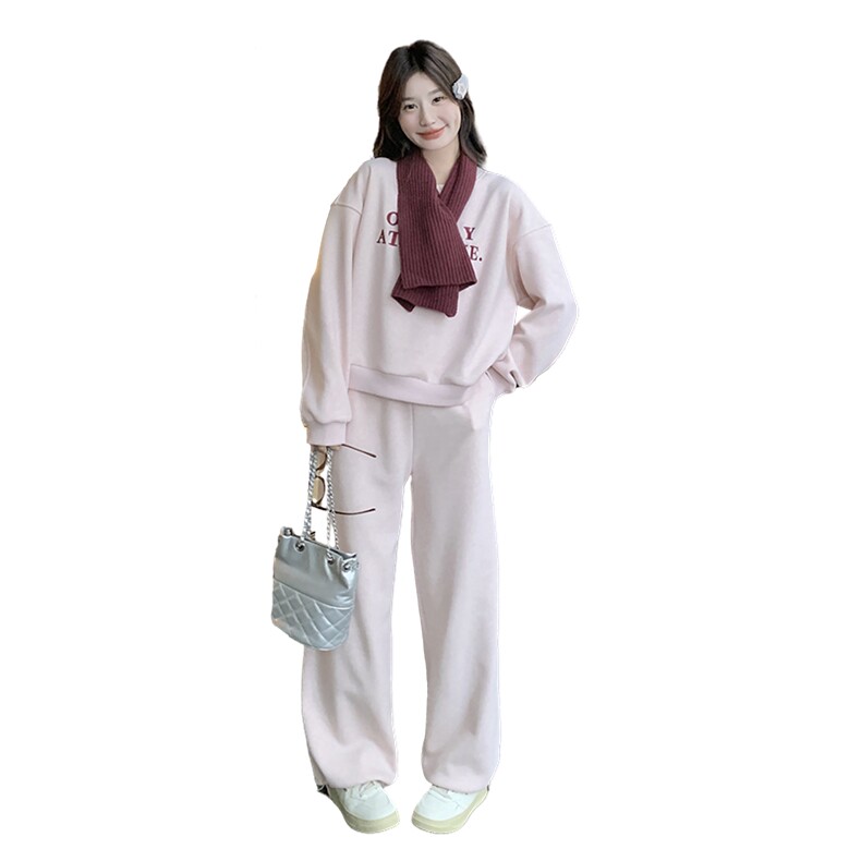 现货：春装新款春秋宽松百搭休闲三件运动套装2C135-6862P185K278,女装套装/套裙,2C135