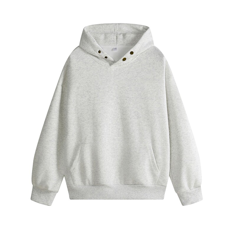 抖音得物高品质美式高街重磅曼巴棉古铜两粒扣连帽卫衣外套XS066，女装短外套，电商A486-1