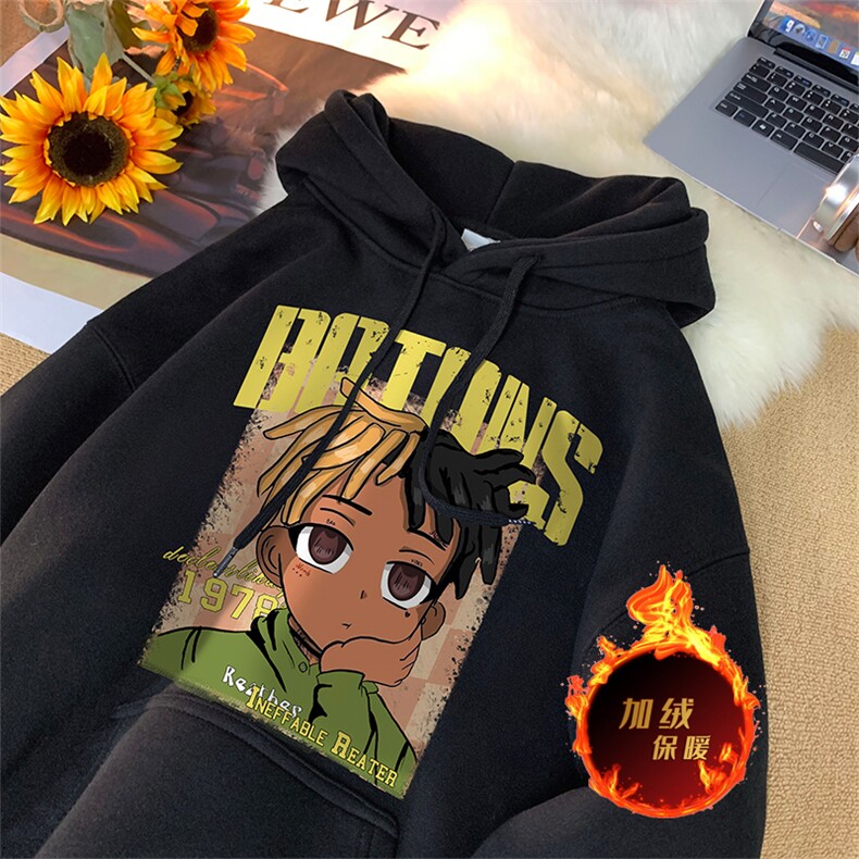500克重磅冬季美式加绒加厚卫衣外套DL1597常规特P35加绒特40,男装卫衣,电商A486