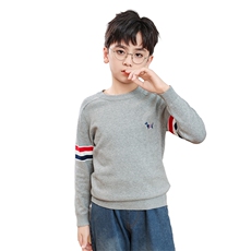 儿童毛衣男女童纯棉打底衫秋冬款洋气针织衫长袖上衣动物图案，童装儿童针织衫，暖姿羊绒童装店