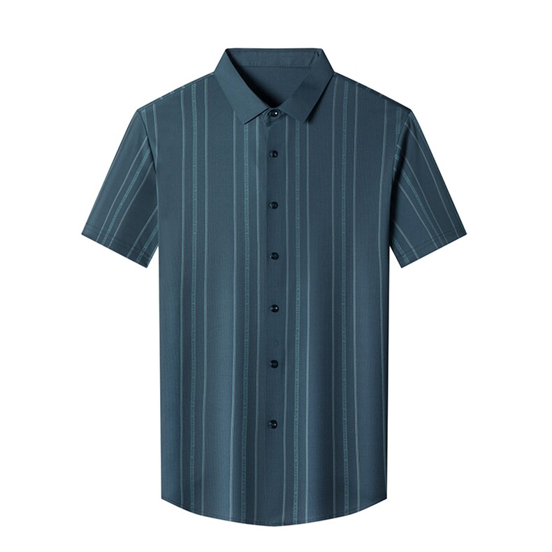 短袖男士夏季休闲商务中年爸爸装半袖透气薄款上衣服QST923-P60,男装Polo衫,星座1105-3
