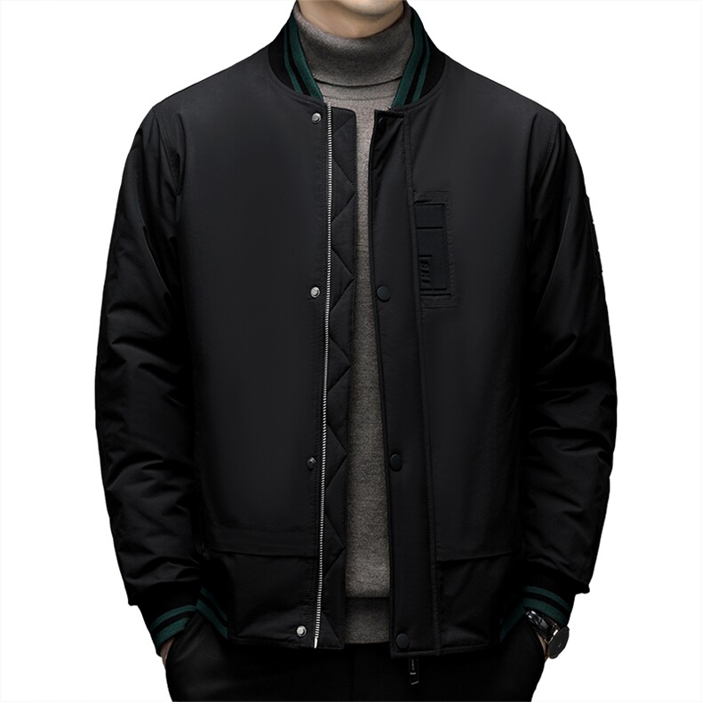 JMXB660秋冬新款2023年男士休闲羽绒服加厚保暖夹克外套P240,男装羽绒服,电商B360